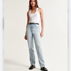 Abercrombie 90s Straight Ultra High Rise Jeans